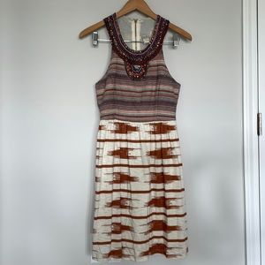 Lucky Brand Beaded Dress Sz S EUC